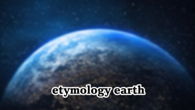 etymology earth