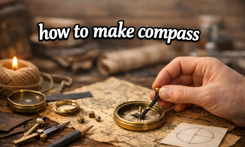 how to make a compass