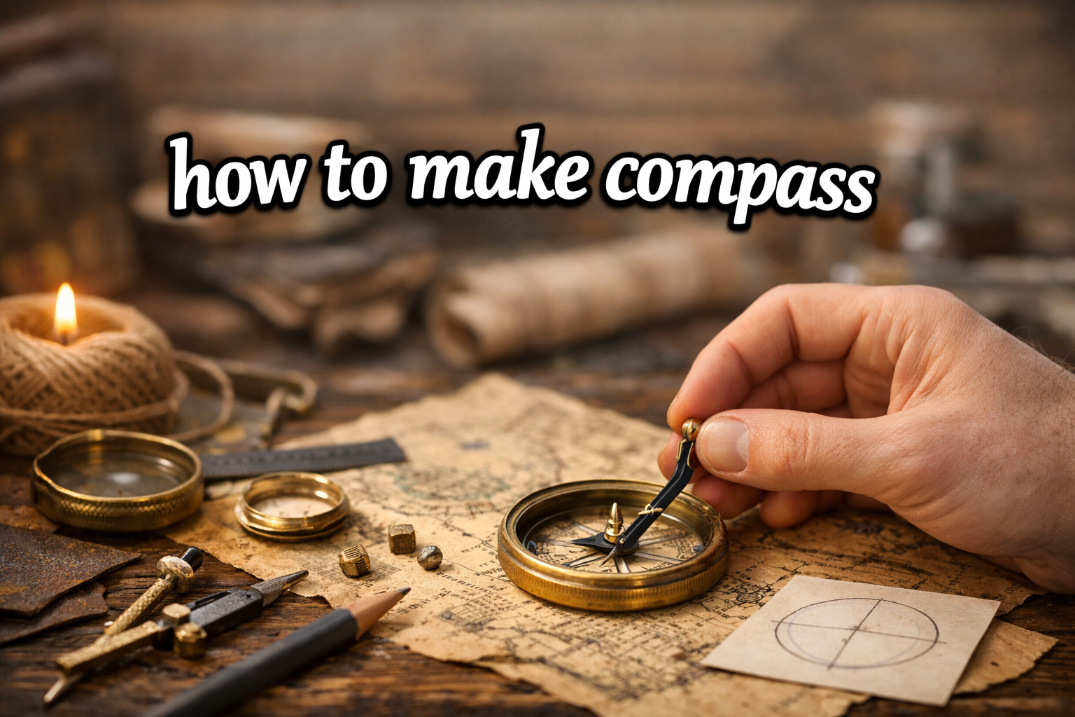 How to Make a Compass at Home: Easy Methods for Beginners