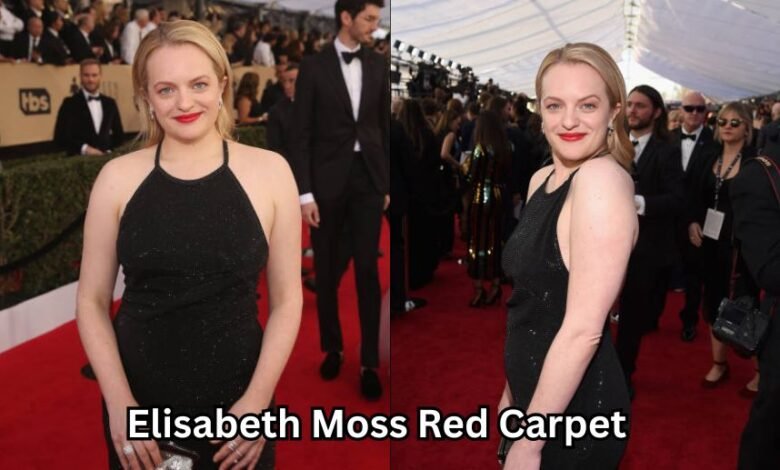 Elisabeth Moss Red Carpet
