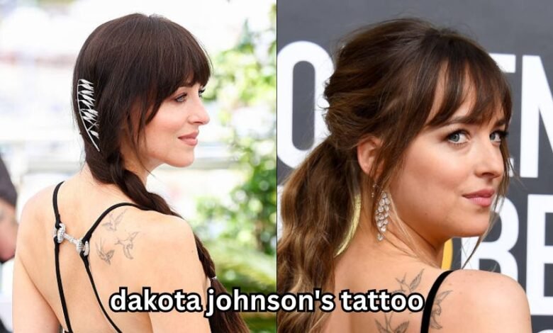 dakota johnson's tattoo